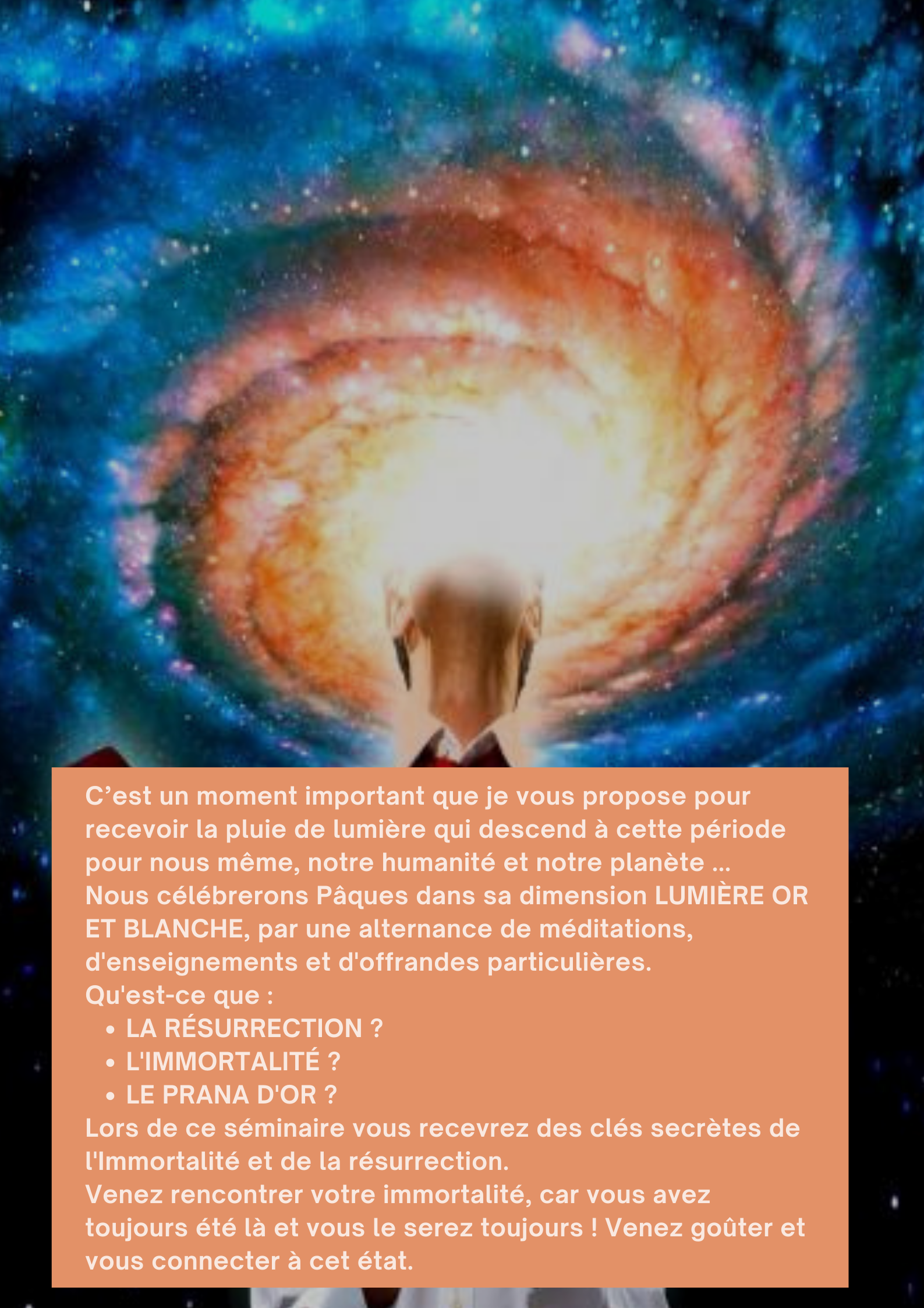 contenu séminaire Résurrection Immortalité